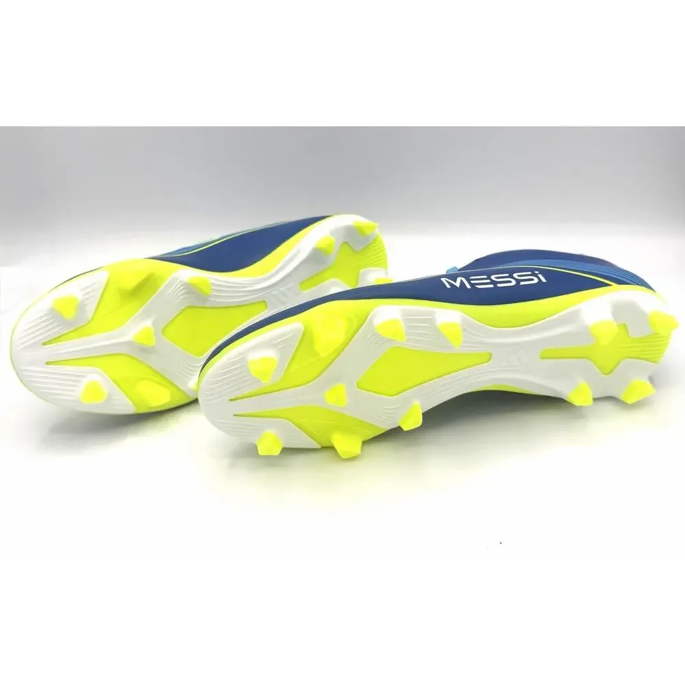 Adidas F50 MESSI PRO FG Size 6 Youth Firm Ground Soccer Cleats Blue JP7458 NWT